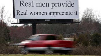 Woman says billboard's message slams gender equality