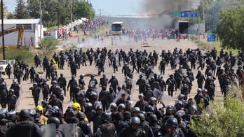 Supplies run out in southern Mexico amid teachers' protests