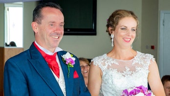 Fiancée surprised with wedding at friend's vows ceremony