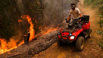 More than 100 fast-spreading wildfires rage in Chile