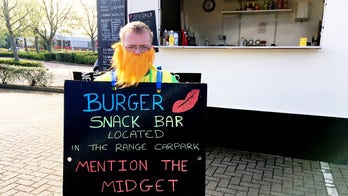 Burger truck slammed for hiring little person to wear poster promoting specials