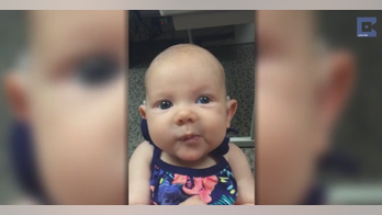 This 3-month-old girl just heard her mom's voice for the first time