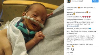 Mom delivers baby inside amniotic sac en route to hospital