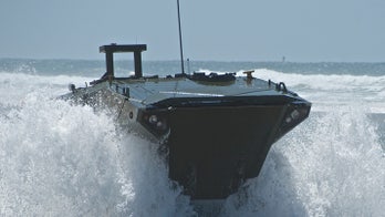 A new combat vehicle that swims for the Marine Corps