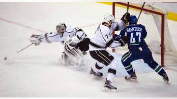 Tyler Toffoli scores 3 goals, Jonathan Quick gets 40th NHL shutout and Kings beat Canucks 5-0