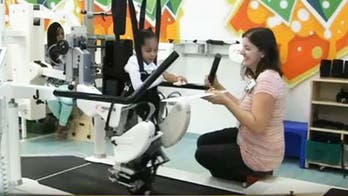 4-year-old learning to walk again after suffering stroke