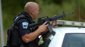 Red Cross sets up shelters for families displaced during hunt for trooper-ambush suspect