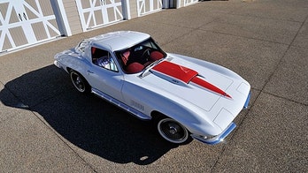 Pristine 1967 Chevrolet Corvette found in garage to be auctioned