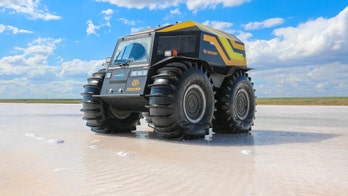 Eurosatory 2018: Huge wheeled military ATV swims and surprises