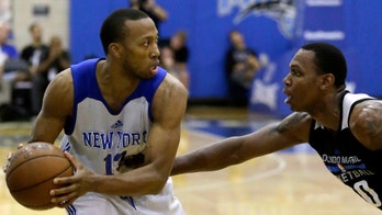 American basketball player OK after eye pops out of socket