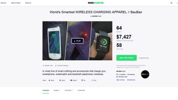 Power suit: Startup brings wireless charging to clothes