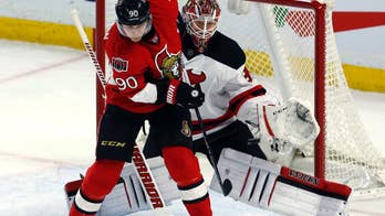 Cammalleri scores twice, Schneider stops 36 shots and Devils beat Senators 3-0