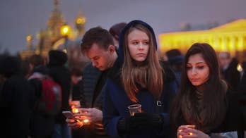 Russian police check suspicious object in St. Petersburg