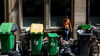 The Latest: 2 detained, 4 police injured in Marseille
