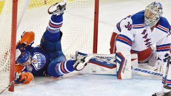 Korpikoski gets 1st hat trick, Hall has 2 goals and 2 assists as Oilers beat Rangers 7-5