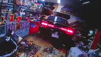 Worst beer run ever? Dodge Challenger crashes into deli at 40 mph