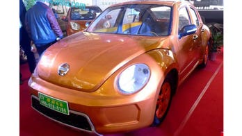 Chinese car company building four-door VW Beetle clone