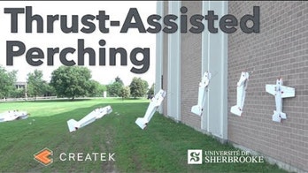 This new drone can land on a wall like a bird