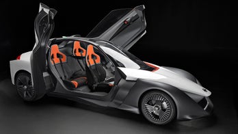 Nissan's futuristic three-seat BladeGlider hits the road