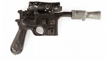 Han Solo's 'Star Wars' blaster to be auctioned off