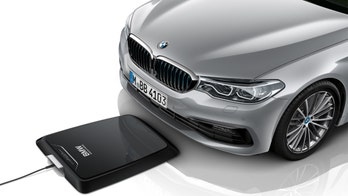 BMW first on the market with wireless charger for cars