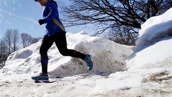 For marathoners, the road to Boston is caked in snow and ice