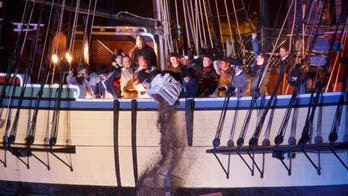 British tea from East India Co. to be dumped in Boston Tea Party reenactment