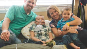 Clinical trial that came too late for big brother offers hope for 3-year-old