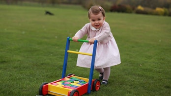 New photos of Princess Charlotte released for her 1st birthday