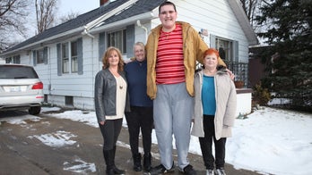 7-foot-tall Michigan teen can't stop growing