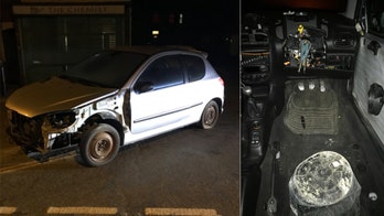 Police seize car with 'bucket' seat