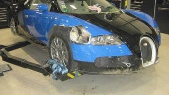 Wrecked Bugatti Veyron sells at auction for $277G