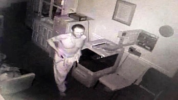 Police hunt for thief seen on camera taking dead man's clothes at funeral home