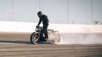 Victory Octane musclebike sets record for world's longest burnout
