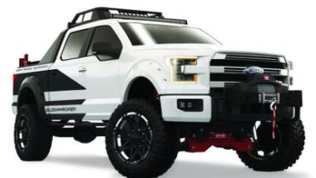 Who needs a trail? Bushwacker’s F-150 support vehicle lets you forge your own