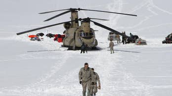 US Army helps set up base camps on Alaska's Denali