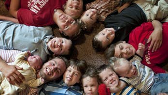 Michigan couple with 12 sons waiting to find out whether baby No. 13 keeps all-boy streak