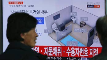 Disgraced Park downsized from Blue House to solitary cell