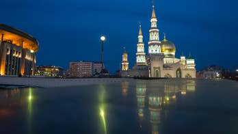 Lamborghinis and icons: New and old mix for Moscow visitor