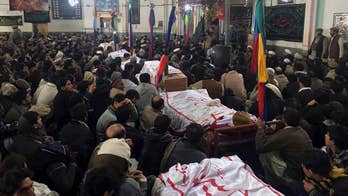 Bomb blast kill 18, wounds over 60 in northwest Pakistan