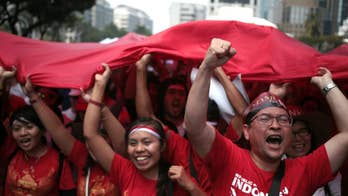 Thousands rally in Jakarta to promote Indonesian unity