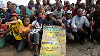 Police fire rubber bullets at Johannesburg protesters