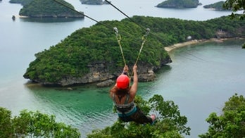Honeymooning couple collide in fatal zip line accident