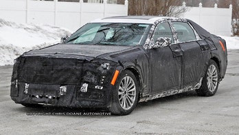 Cadillac's secret super sedan spotted