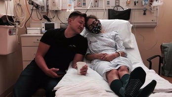 Woman in need of second double-lung transplant celebrates dream wedding