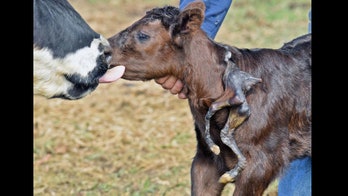 Calf born in North Dakota has 2 extra limbs