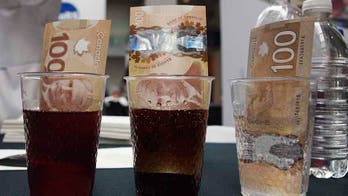 Peso bills made out of thin, durable plastic to hit the streets in Uruguay
