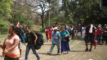 Caravan participants get help from within Mexico, amid efforts to disband group and pressure from Trump