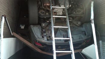 SUV falls down elevator shaft in New York City