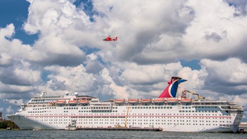 Cruise ship stuck in the Gulf because of Tropical Depression Nate